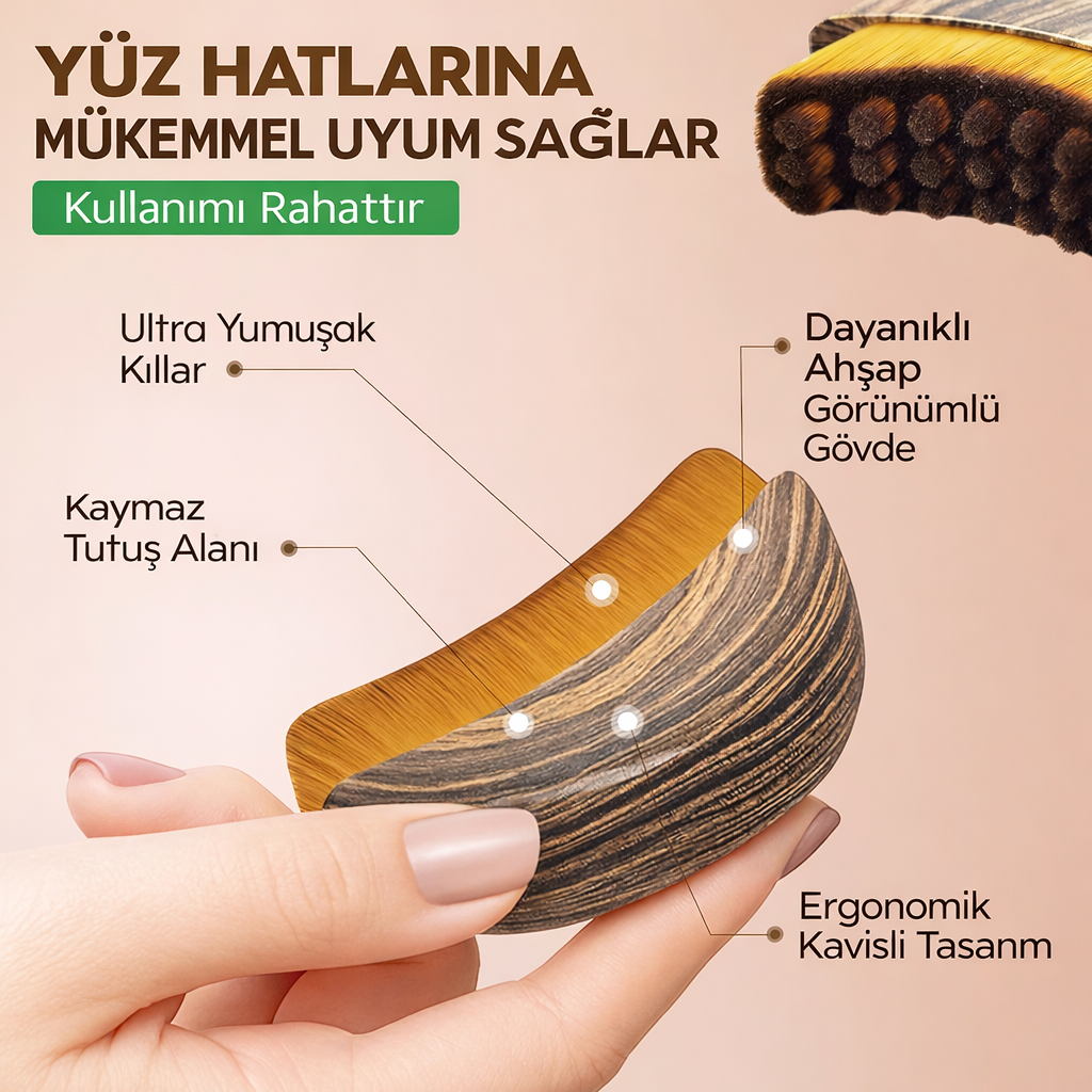Lenfa™ Drenaj Kontur Yüz Fırçası